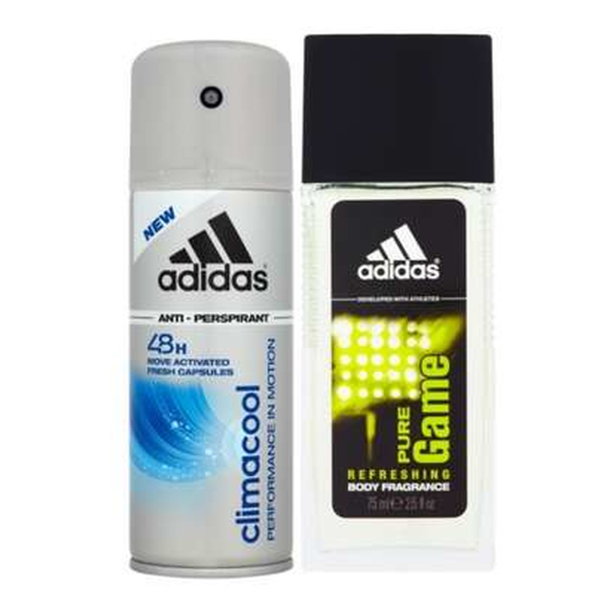 Adidas Zestaw Dezodorant Climacool + Woda toaletowa Pure Game