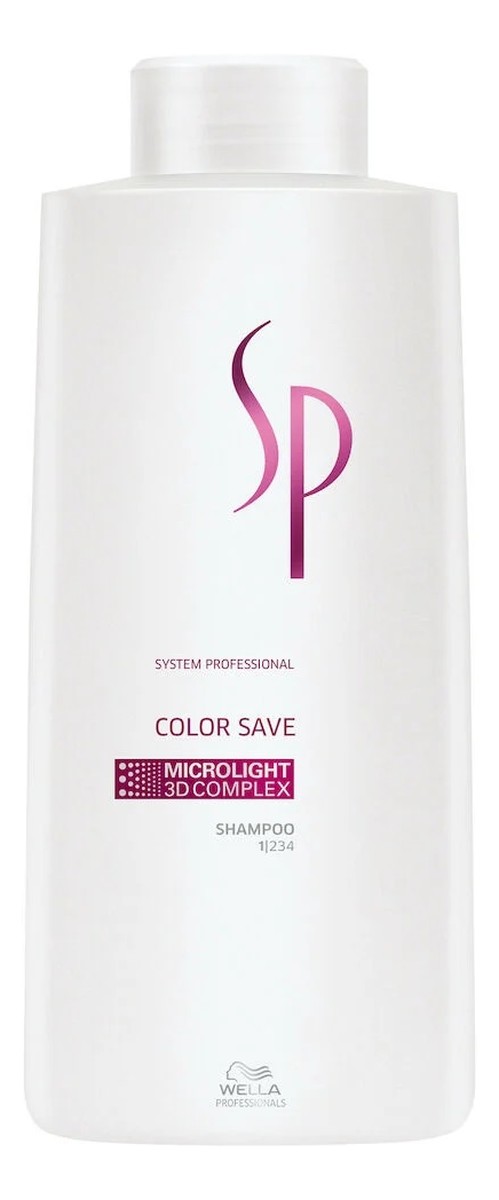 Sp color save shampoo szampon do włosów farbowanych