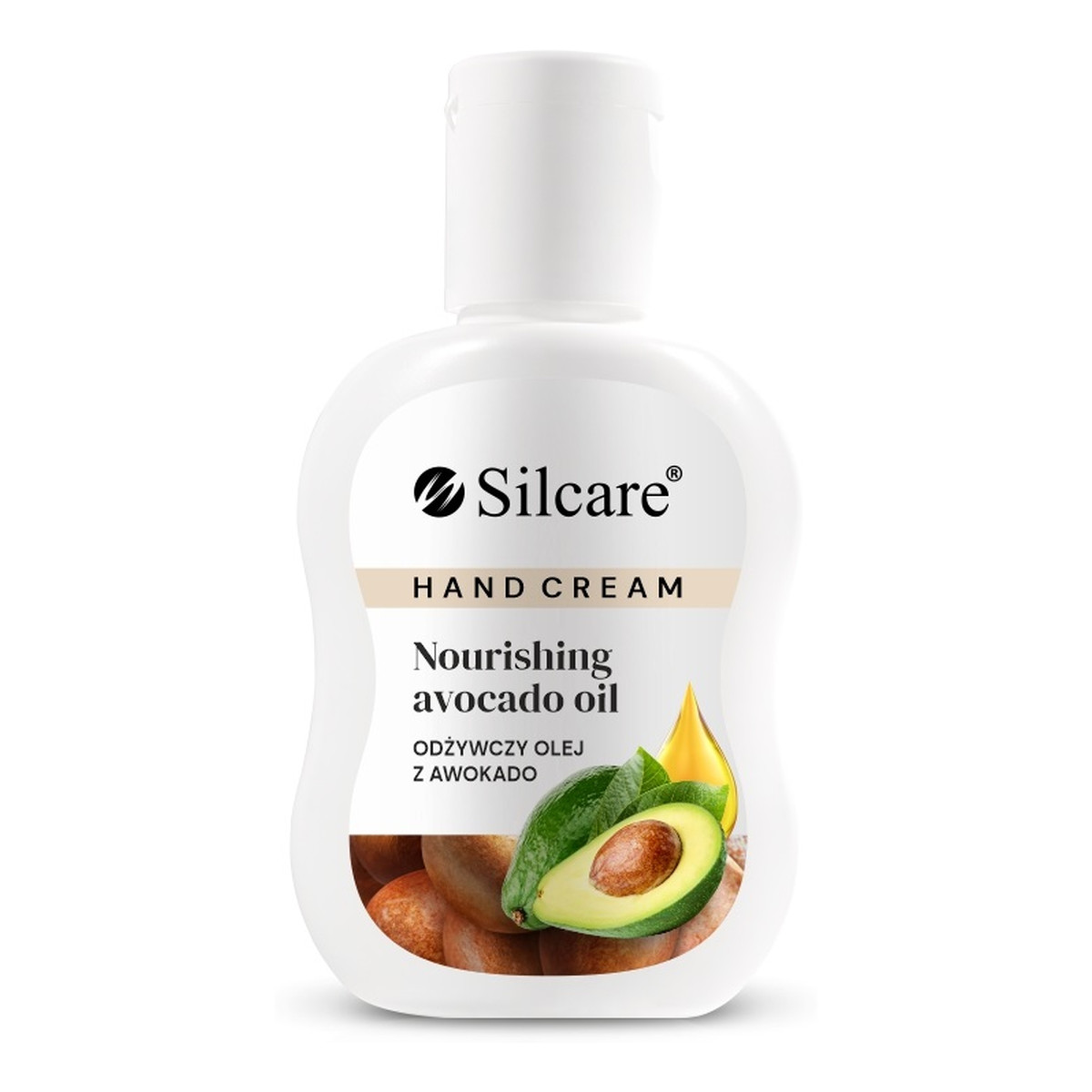 Silcare Nourishing Avocado Oil Hand Cream odżywczy Krem do rąk z olejem z awokado 100ml