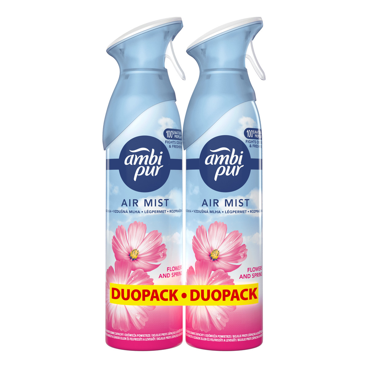 Ambi Pur Odświeżacz powietrza Flowers & Spring 2 x 185ml