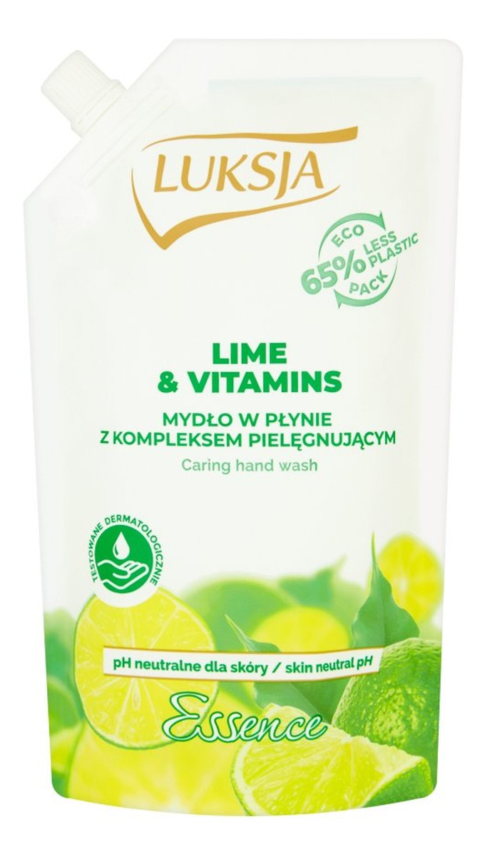 Mydło w płynie opakowanie uzupełniające Lime & Vitamins