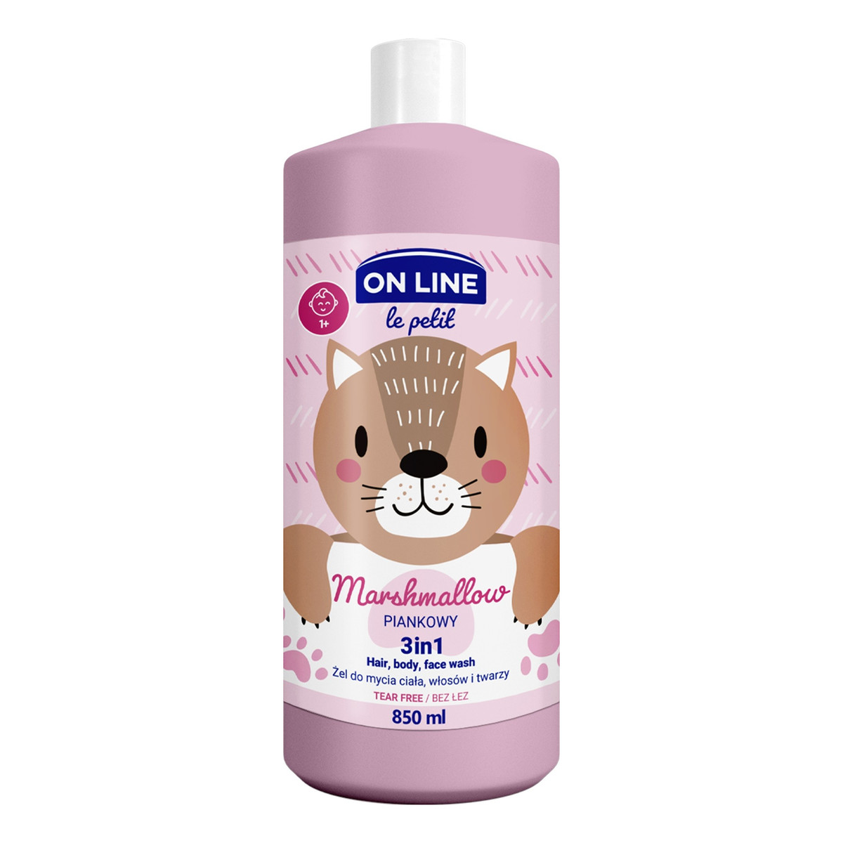 On Line Le Petit Żel do mycia 3w1 Piankowy 850ml