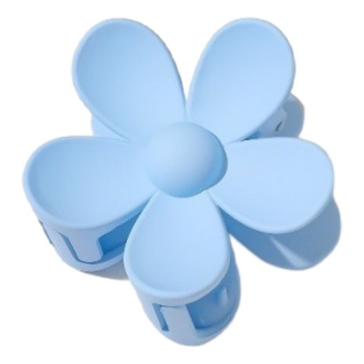 Ecarla Klamra do włosów-kwiatek niebieski (sp195) 1szt