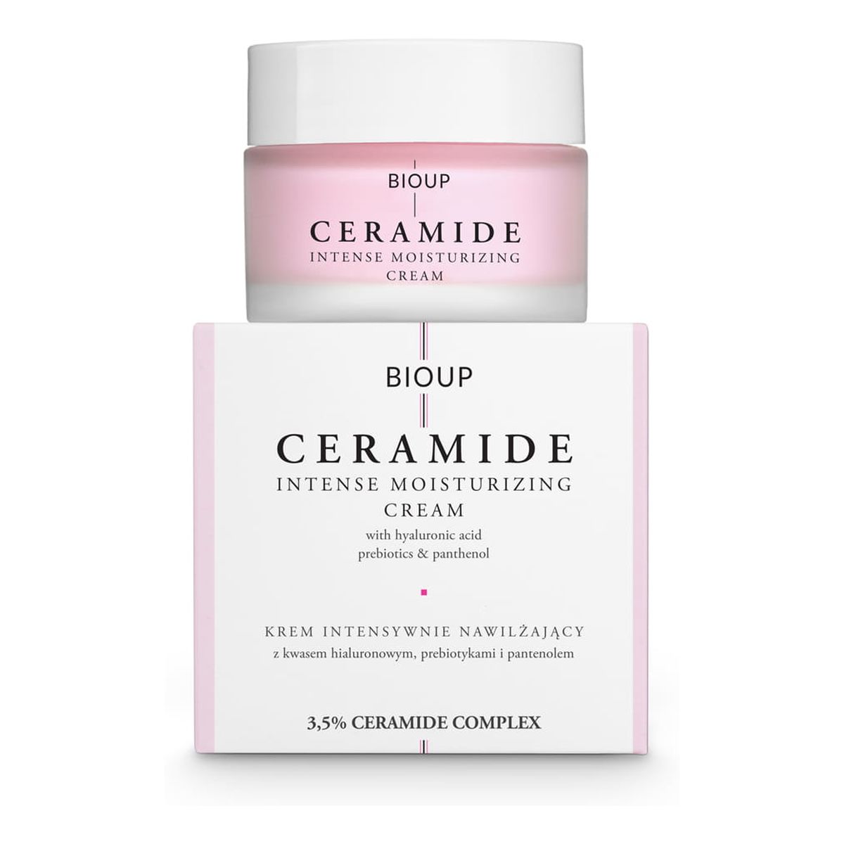 Bioup Ceramide Intense Moinsturizing Cream Krem intensywnie nawilżający z ceramidami 50ml