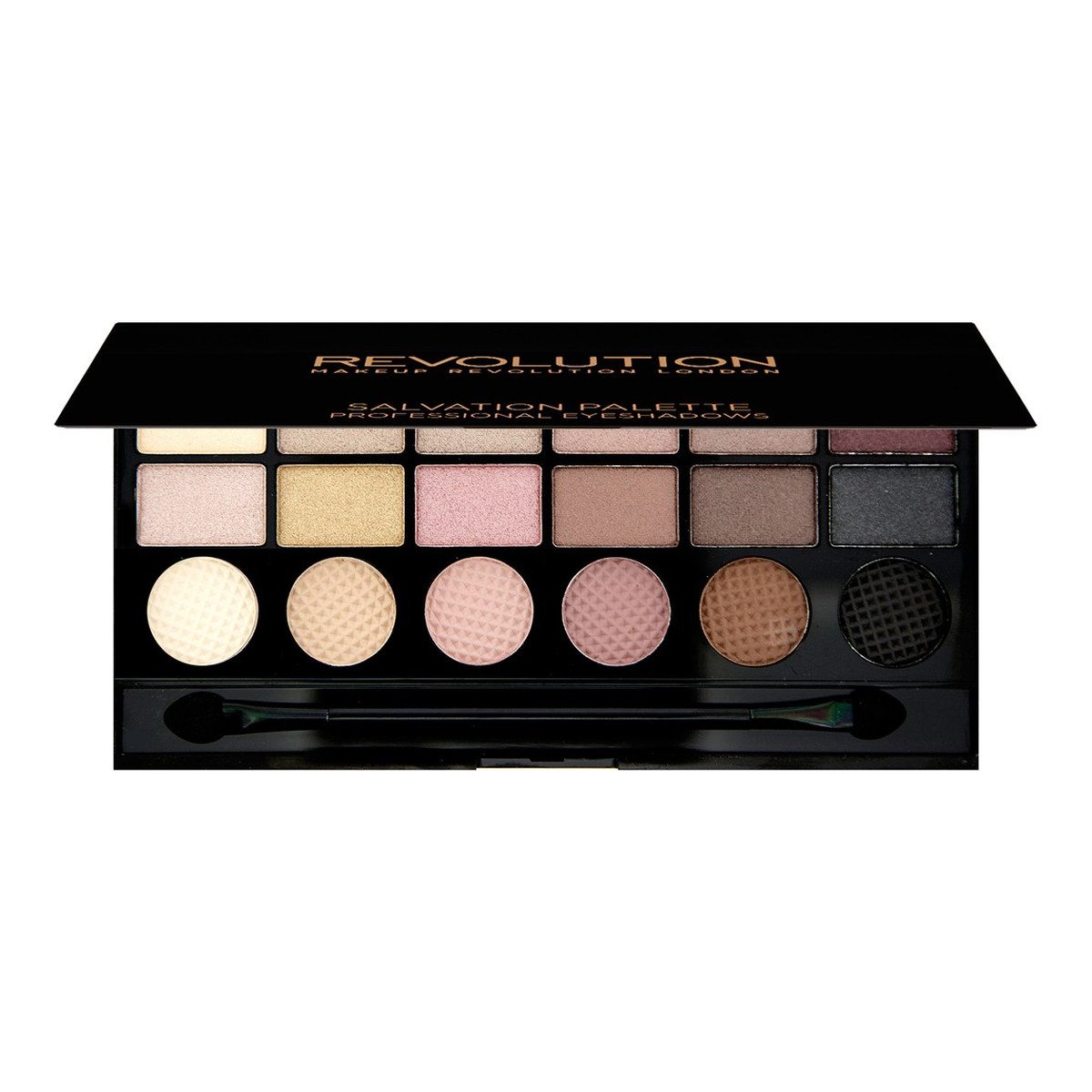 Makeup Revolution Salvation Palette What you waiting for? Paleta 18 Cieni Do Powiek 13g