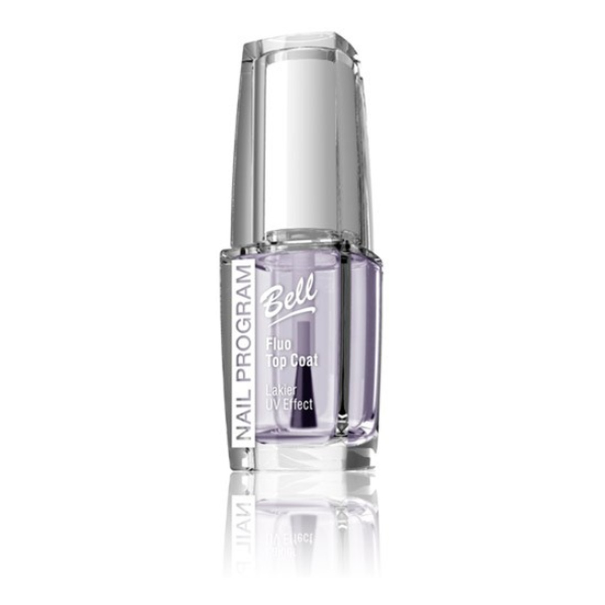 Bell Fluo Top Coat Nail Program Lakier UV Efekt 10g