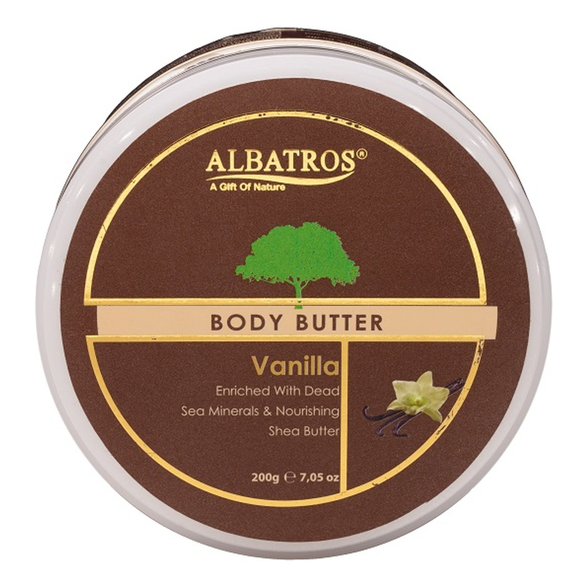 Albatros Body butter masło do ciała vanilla 200g