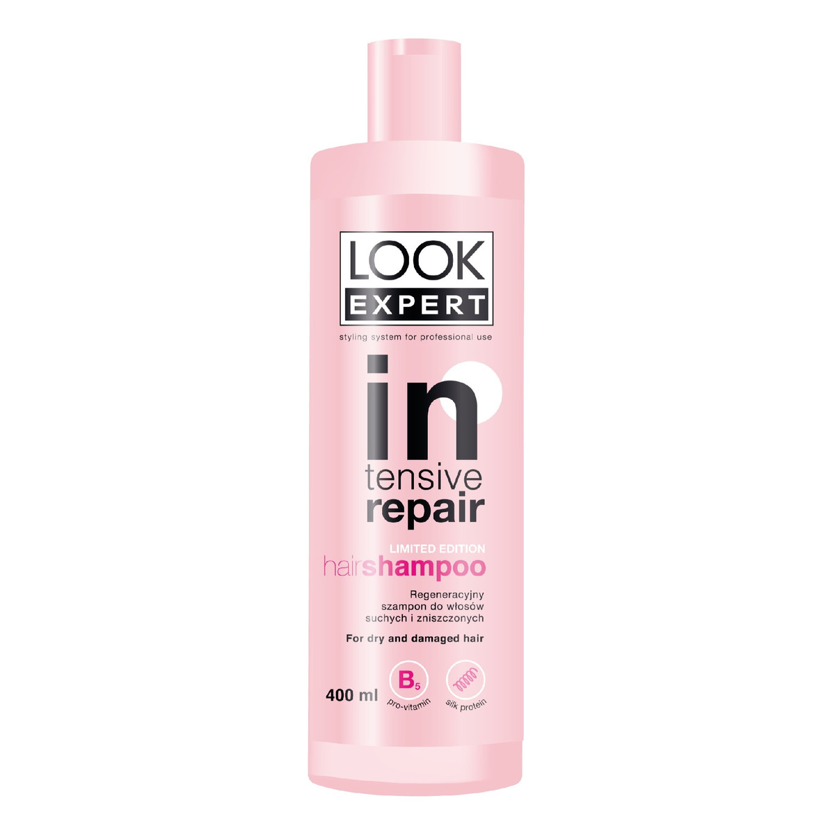 Look Expert szampon regeneracyjny do włosów suchych i zniszczonych 400ml