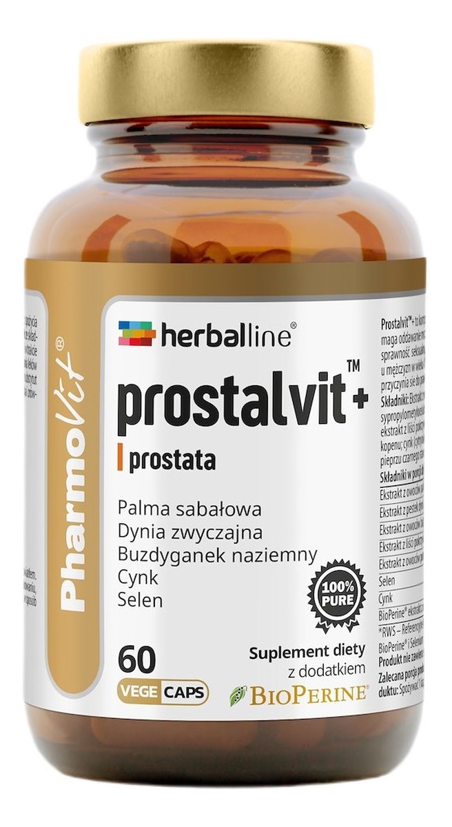 Prostalvit™+ suplement diety 60 kapsułek