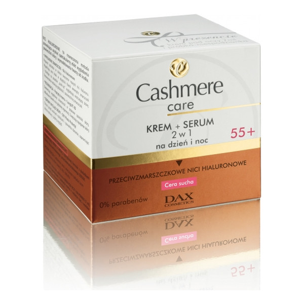 CASHMERE CARE 55+ Krem+Serum 2w1 Wizaż24