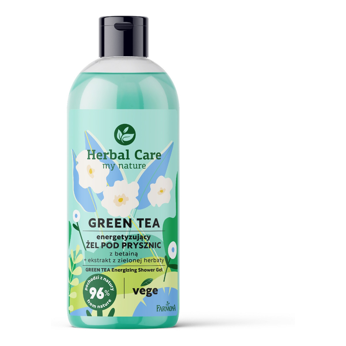 Farmona Herbal care energetyzujący Żel pod prysznic z betainą-green tea 500ml
