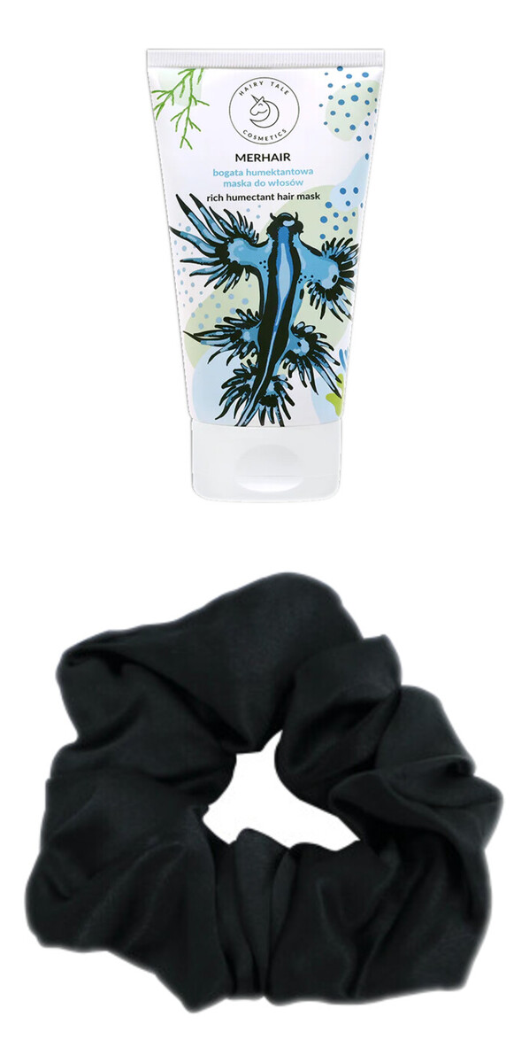 Bogata humektantowa maska + Satynowa gumka