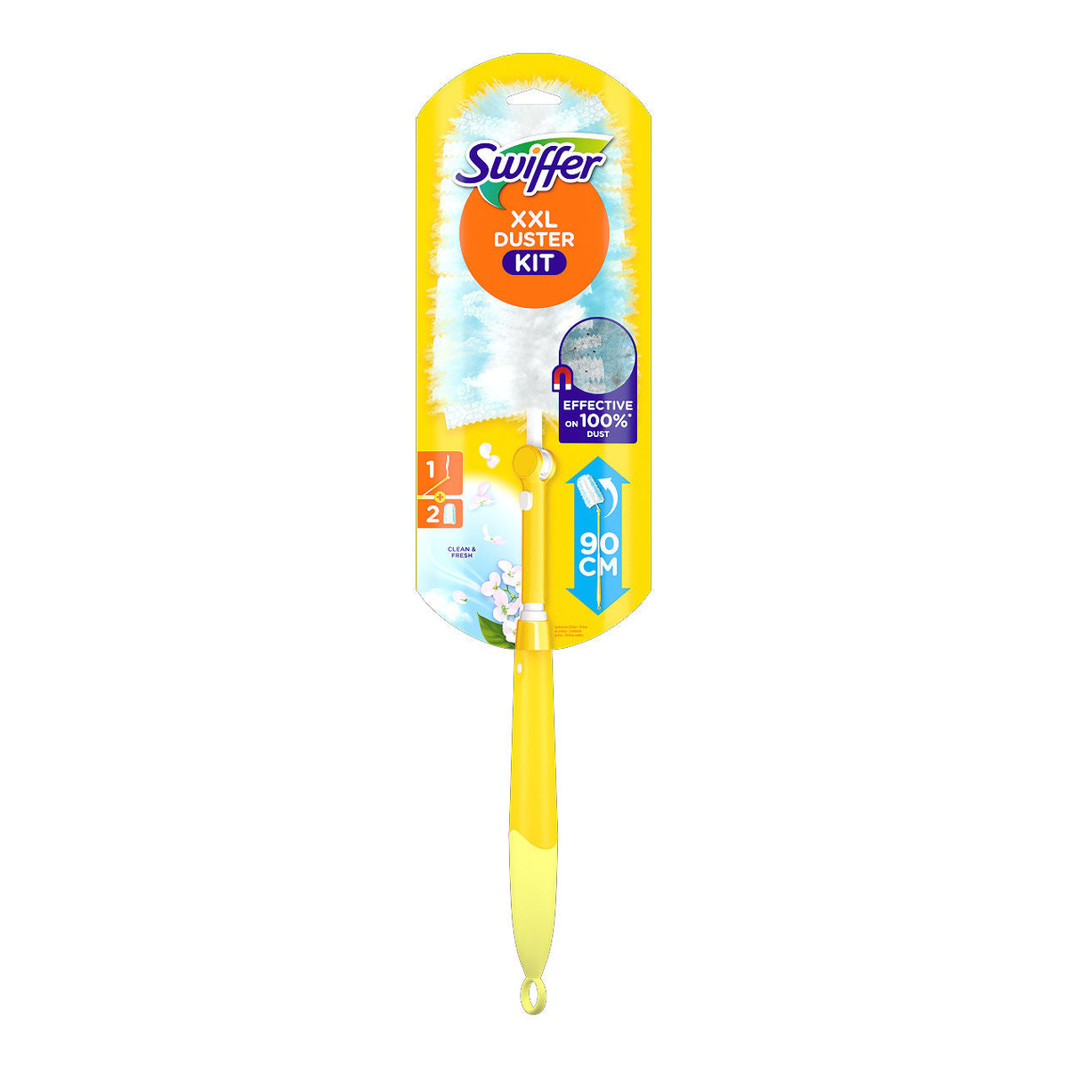 Swiffer Duster Miotełka do kurzu Długa rączka + 2 wkłady