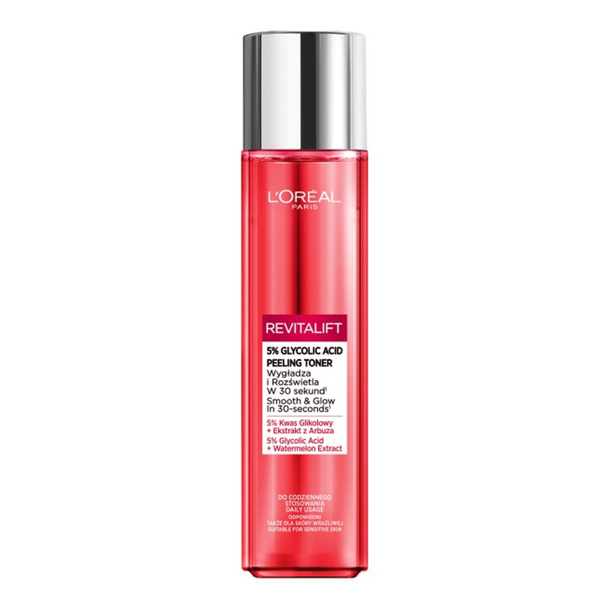 Loreal Revitalift złuszczający tonik z kwasem glikolowym 180ml