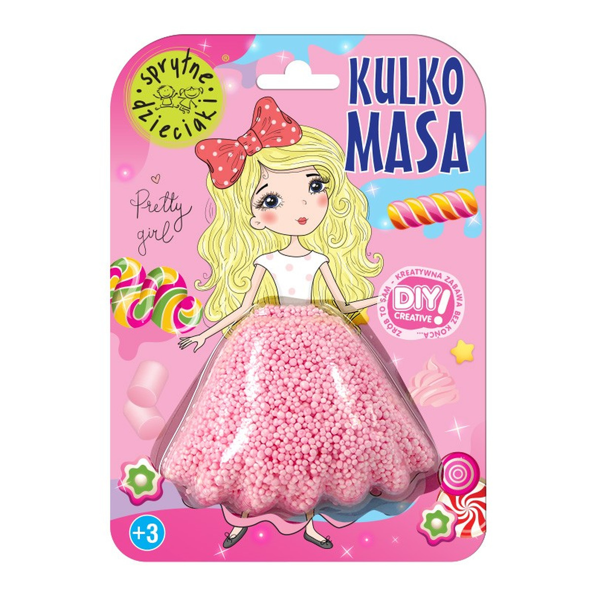 Chlapu Chlap Sprytne dzieciaki kulko-masa spódnica jasnoróżowa
