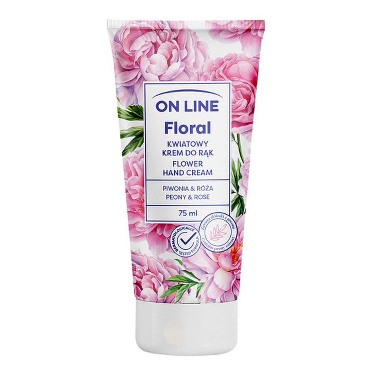 On Line Floral Kwiatowy balsam do ciała - Piwonia & Róża 250ml