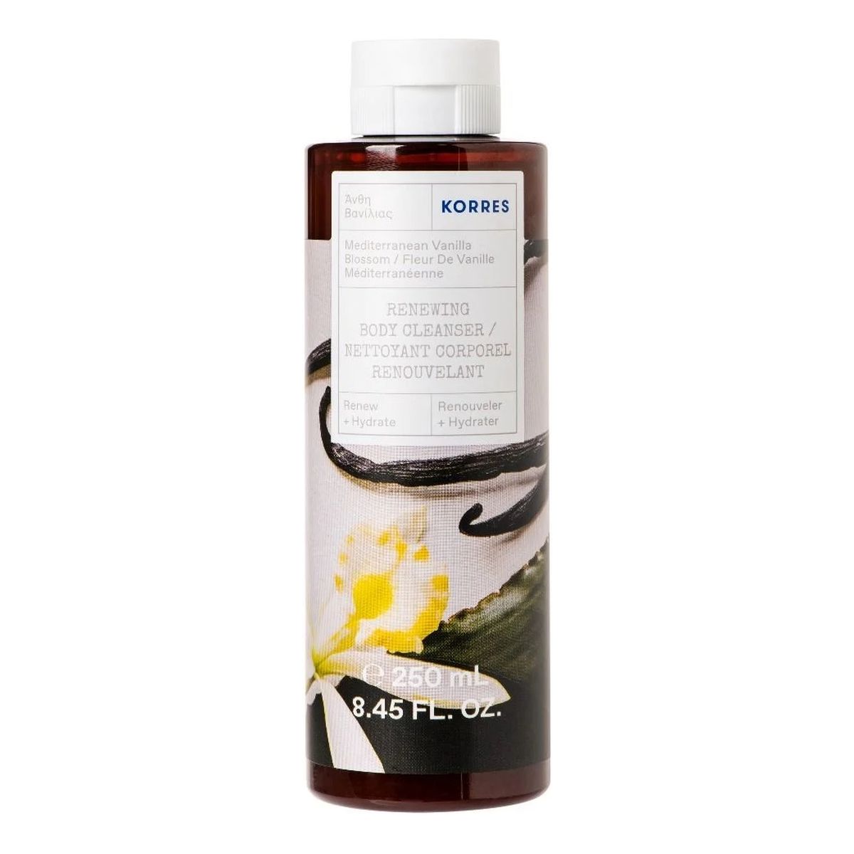 Korres Mediterranean Vanilla Blossom Renewing Body Cleanser rewitalizujący Żel do mycia ciała 250ml