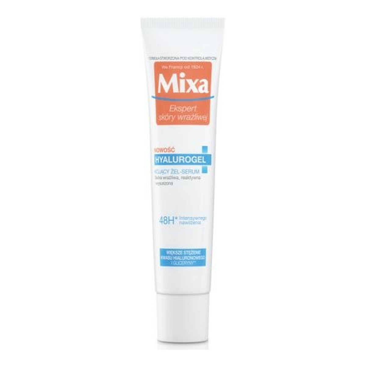 Mixa Hyalurogel kojący żel i serum skóra wrażliwa wysuszona 40ml