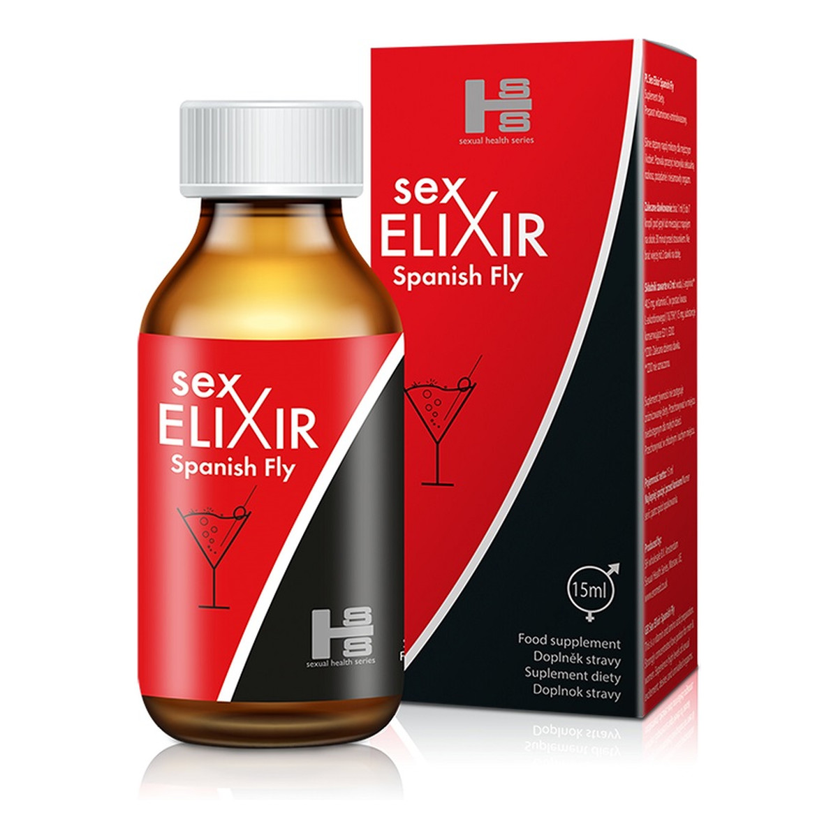 Sexual Health Series Sex elixir spanish fly hiszpańska mucha suplement diety 15ml