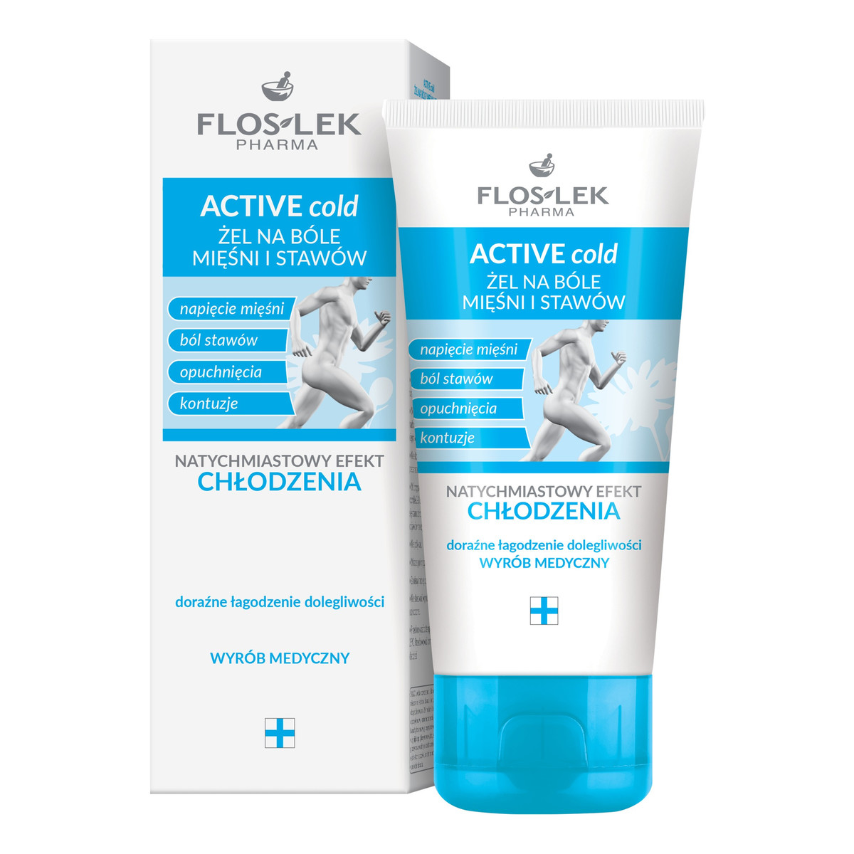 FlosLek Active Cold Chłodzący żel na bóle mięśni i stawów 100ml