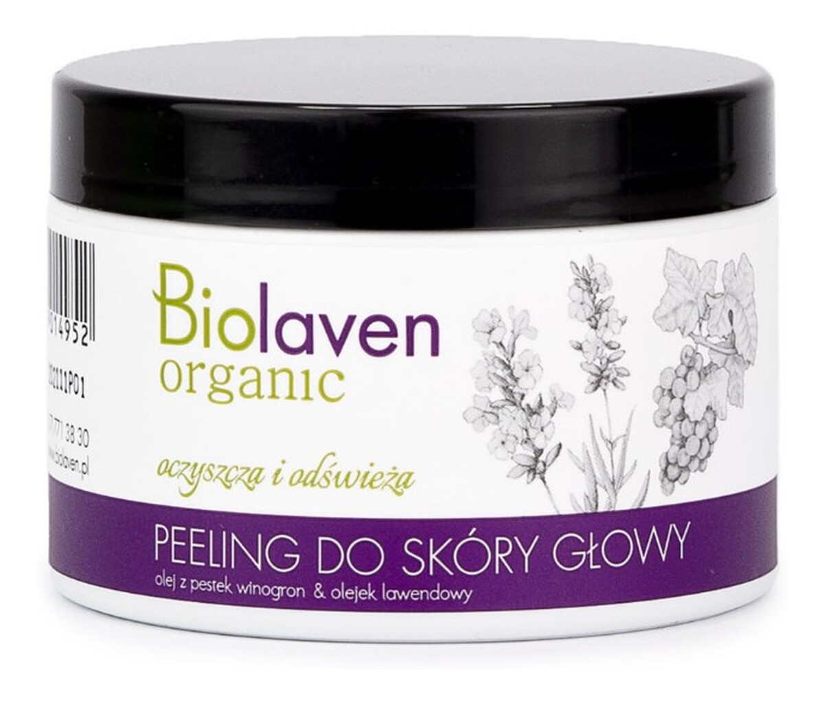 Odświeżający, cukrowy peeling do skóry głowy z ksylitolem