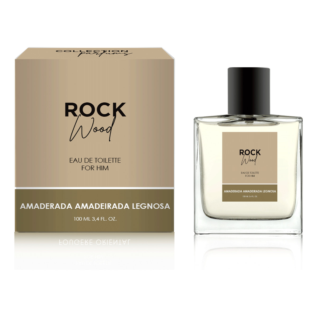 Melody Woda toaletowa dla mężczyzn Rock Wood 100ml