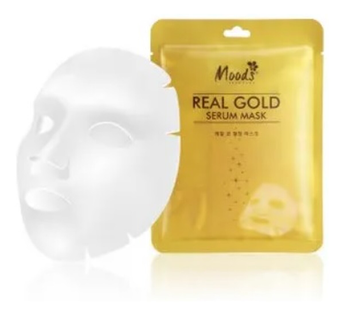 Real gold serum mask maska w płachcie z drobinkami złota