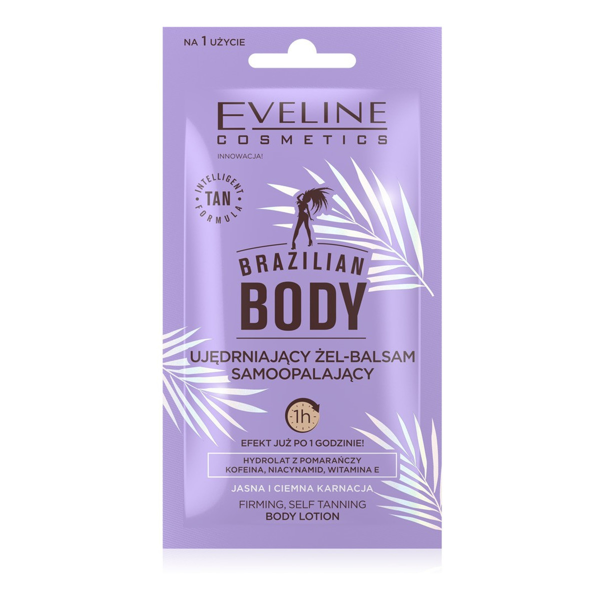 Eveline Brazilian Body Ujędrniający żel-balsam samoopalający 12ml