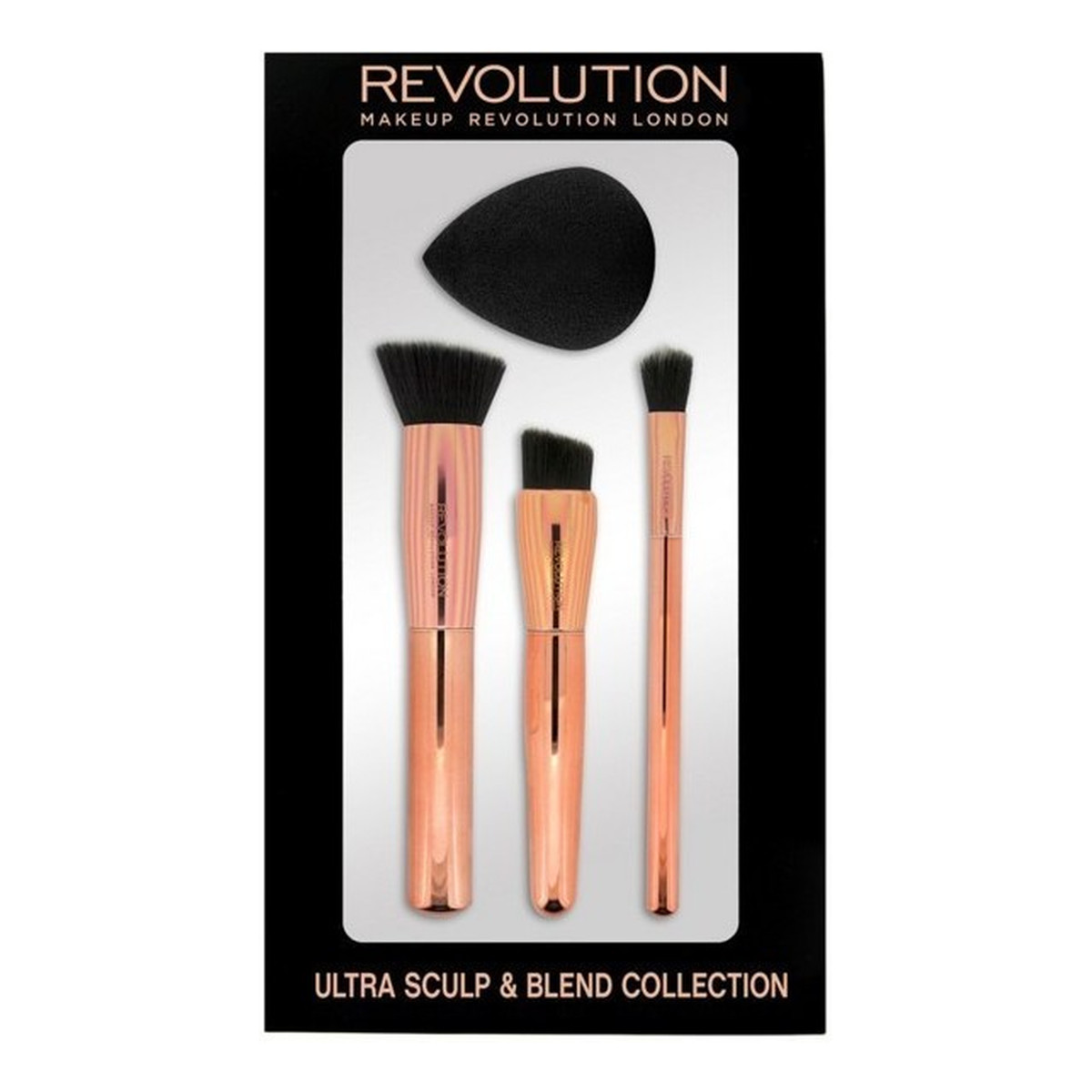 Makeup Revolution Ultra Sculpt & Blend Collection Zestaw pędzli do makijażu 1op.
