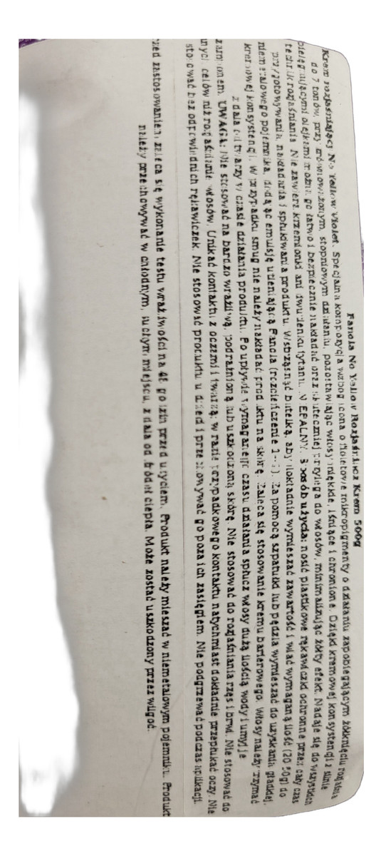 Kremowy Rozjaśniacz Anti-yellow do Włosów Blond