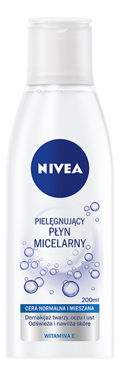 płyn micelarny pielęgnujący do cery normalnej i mieszanej