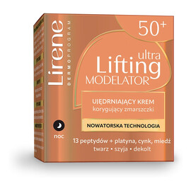 Ujędrniający krem korygujący zmarszczki 50+ na noc