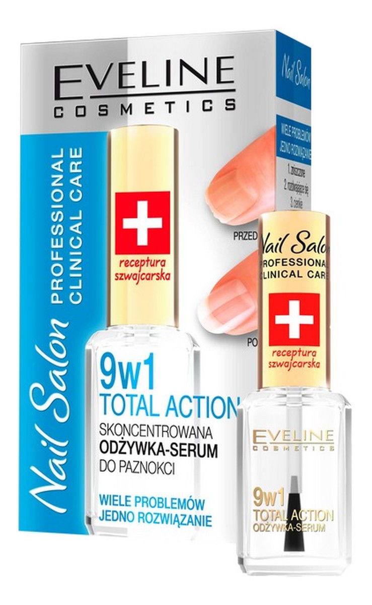 Odżywka-serum do paznokci 9w1 Total Action
