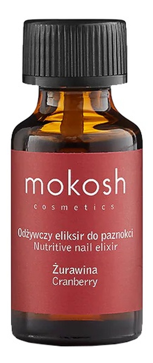 Odżywczy eliksir do paznokci żurawina