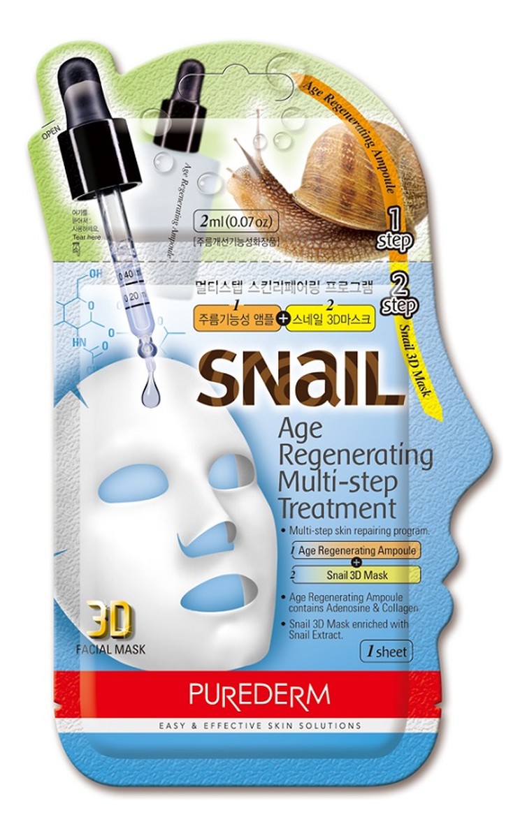 Snail Age Regenerating Multi-Step Treatment 2-etapowy zabieg odmładzający ze śluzem ślimaka