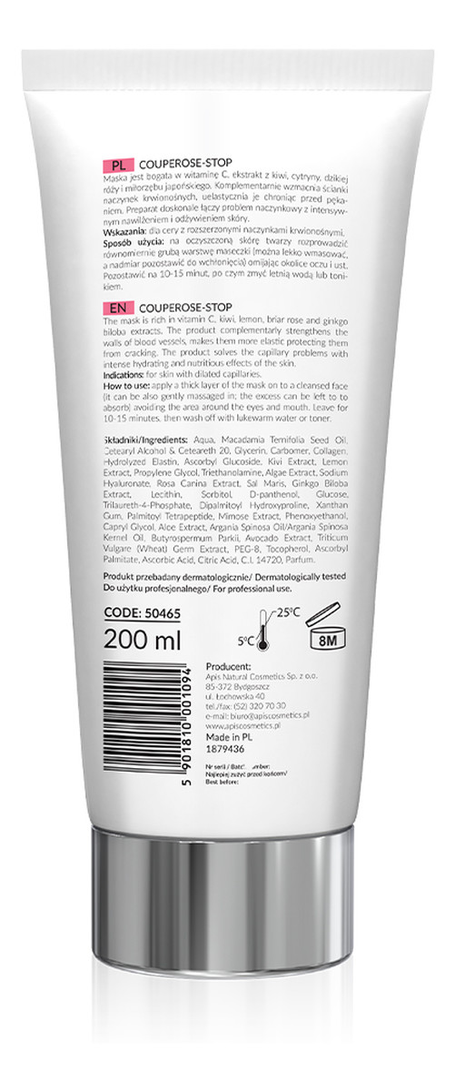 Couperose-Stop Mask Maska do cery z problemami naczynkowymi