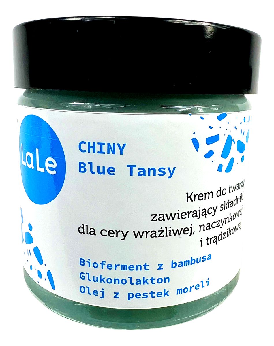Krem do cery wrażliwej, naczynkowej, trądzikowej Chiny Blue Tansy