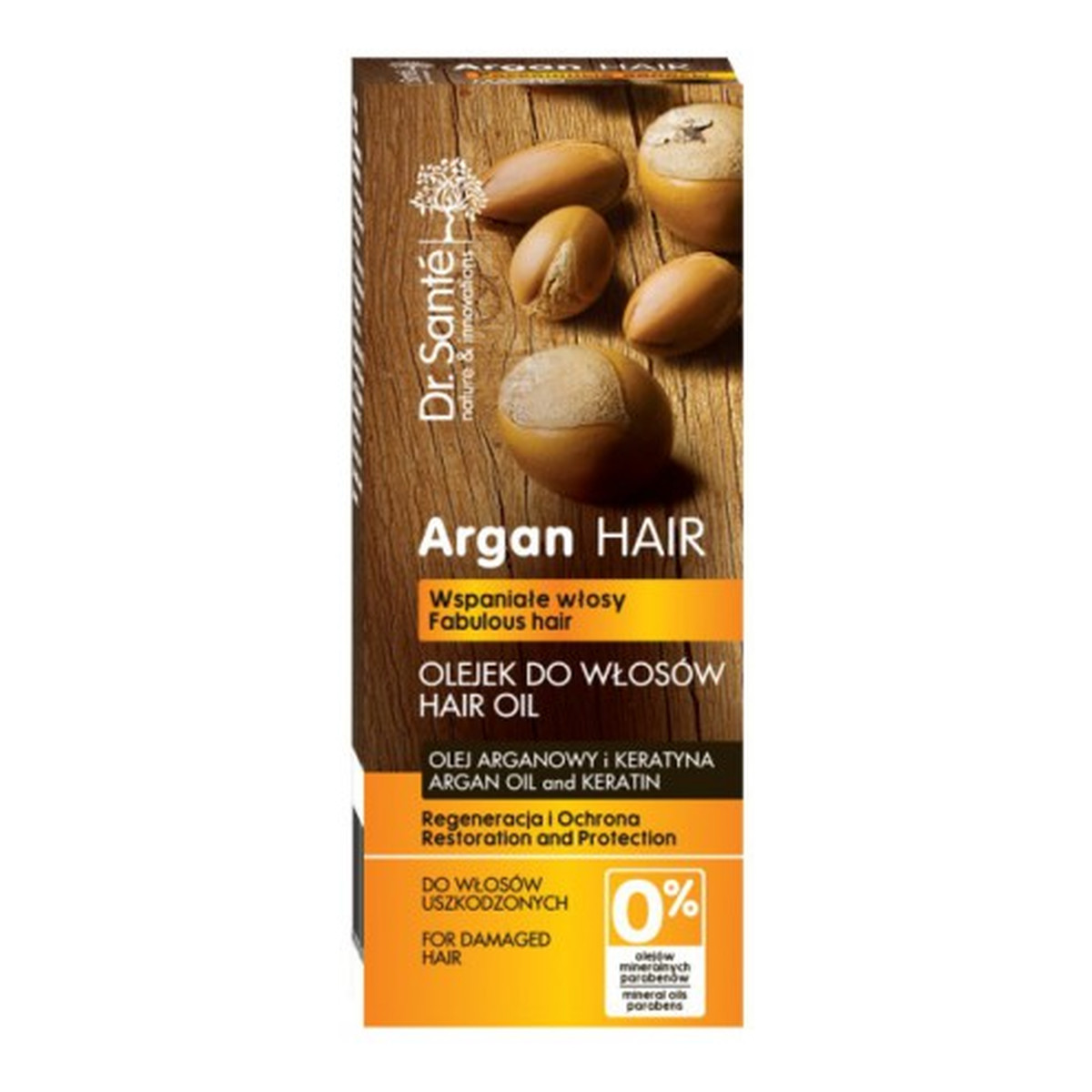 Dr. Sante Argan Hair Olejek Regenerujący Do Włosów z Olejem Arganowym i Keratyną 50ml