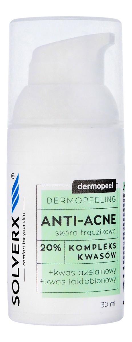 Dermopeeling Anti-Acne - Kompleks Kwasów 20% (azelainowy, laktobionowy)