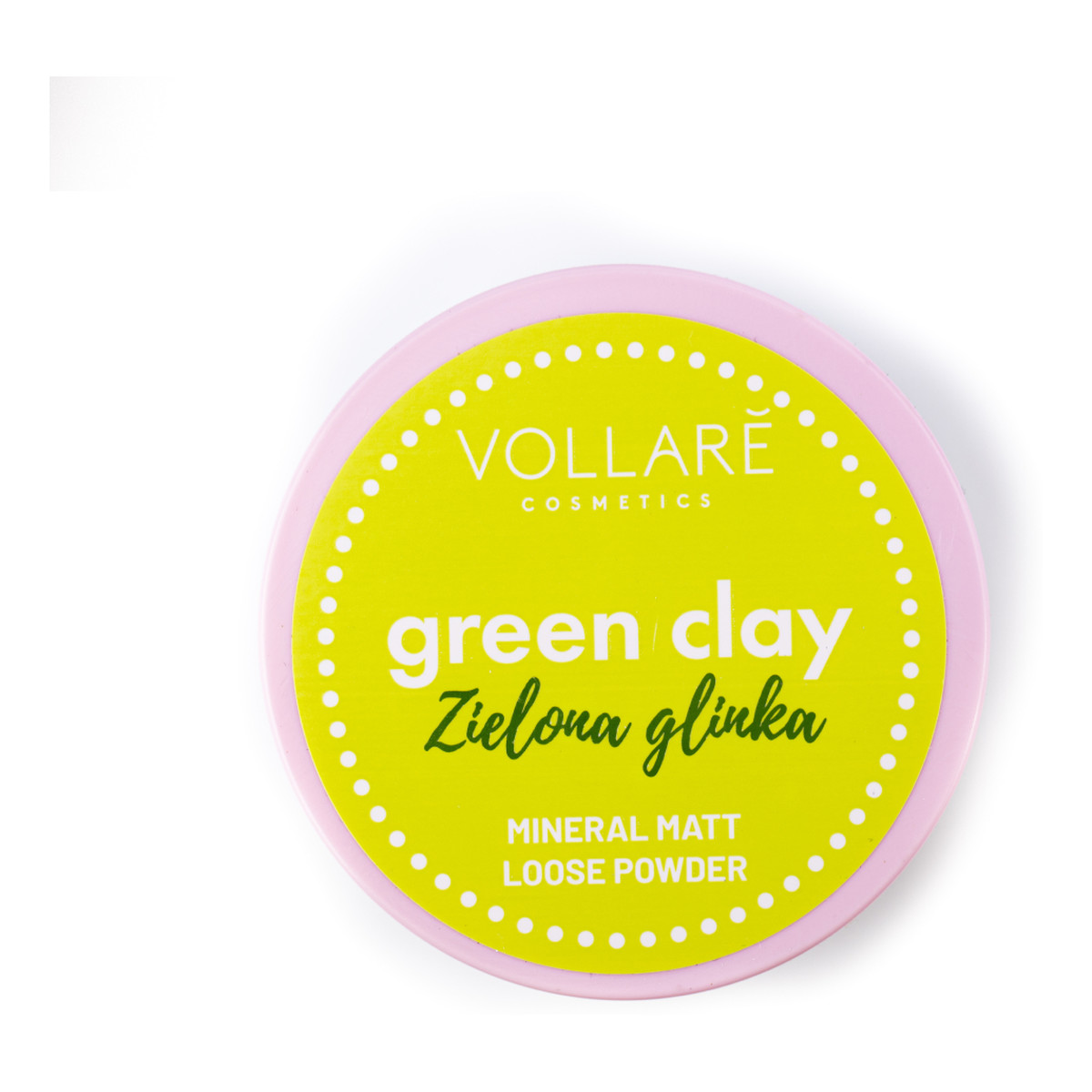 Vollare Loose Powder With Green Clay puder sypki z glinką zieloną 5g