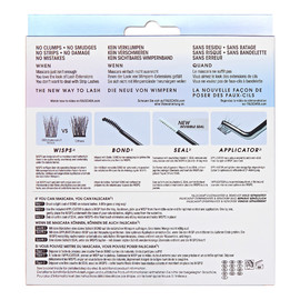 Falscara starter kit sztuczne rzęsy kępki, klej, aplikator-36 kępek
