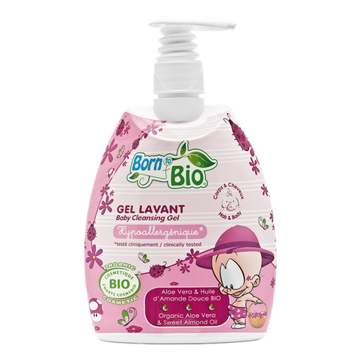 Born to Bio Żel myjący BIO dla niemowląt i dzieci 475ml