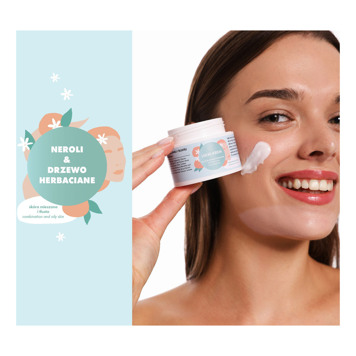 Lullalove Lekki krem Neroli & Drzewo herbaciane 50ml