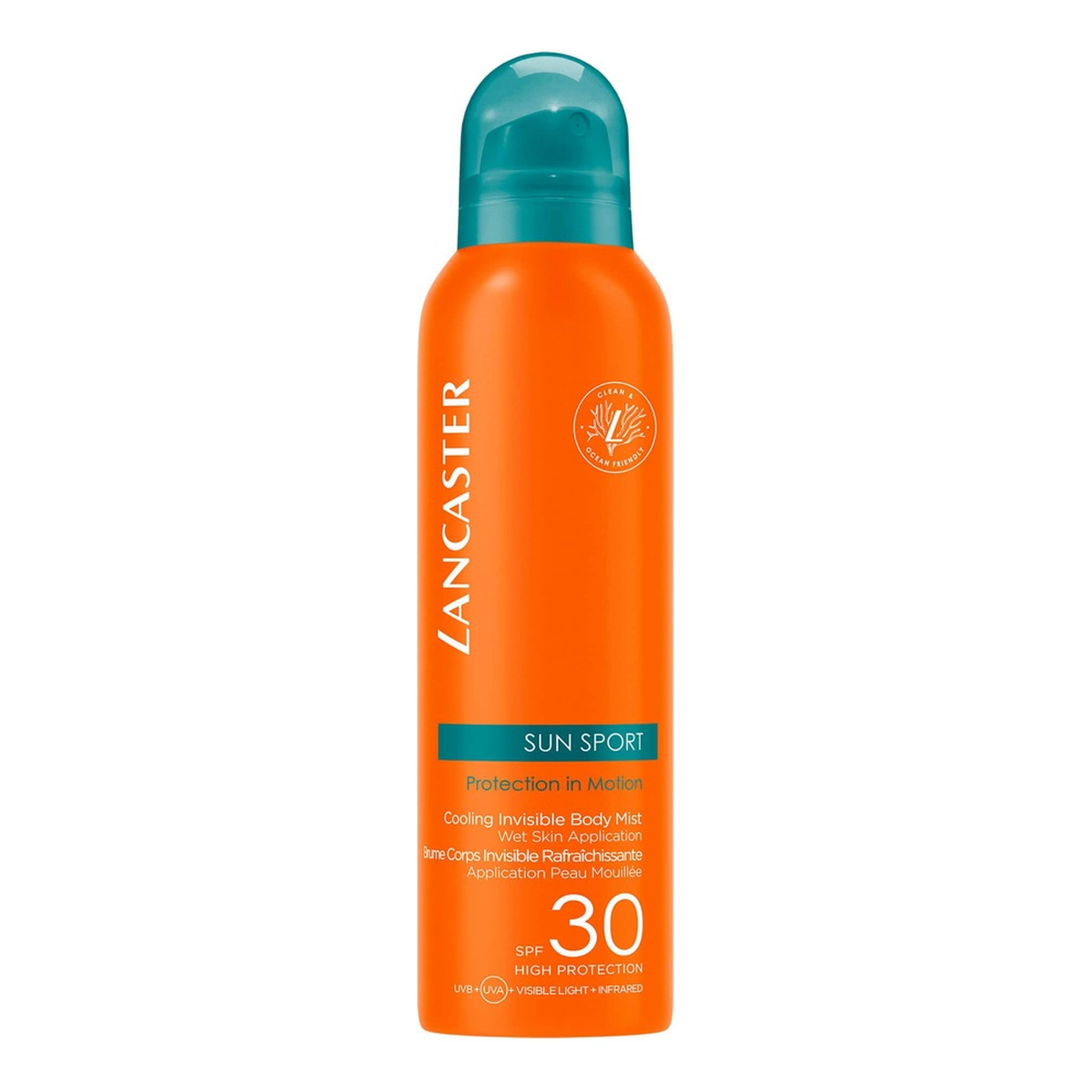 Lancaster Sun Sport Cooling Invisible Body Mist SPF30 chłodząca Mgiełka do opalania 200ml