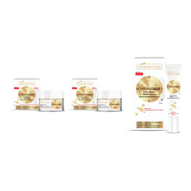 Krem przeciwzmarszczkowy 50+ na noc + na dzień + pod oczy