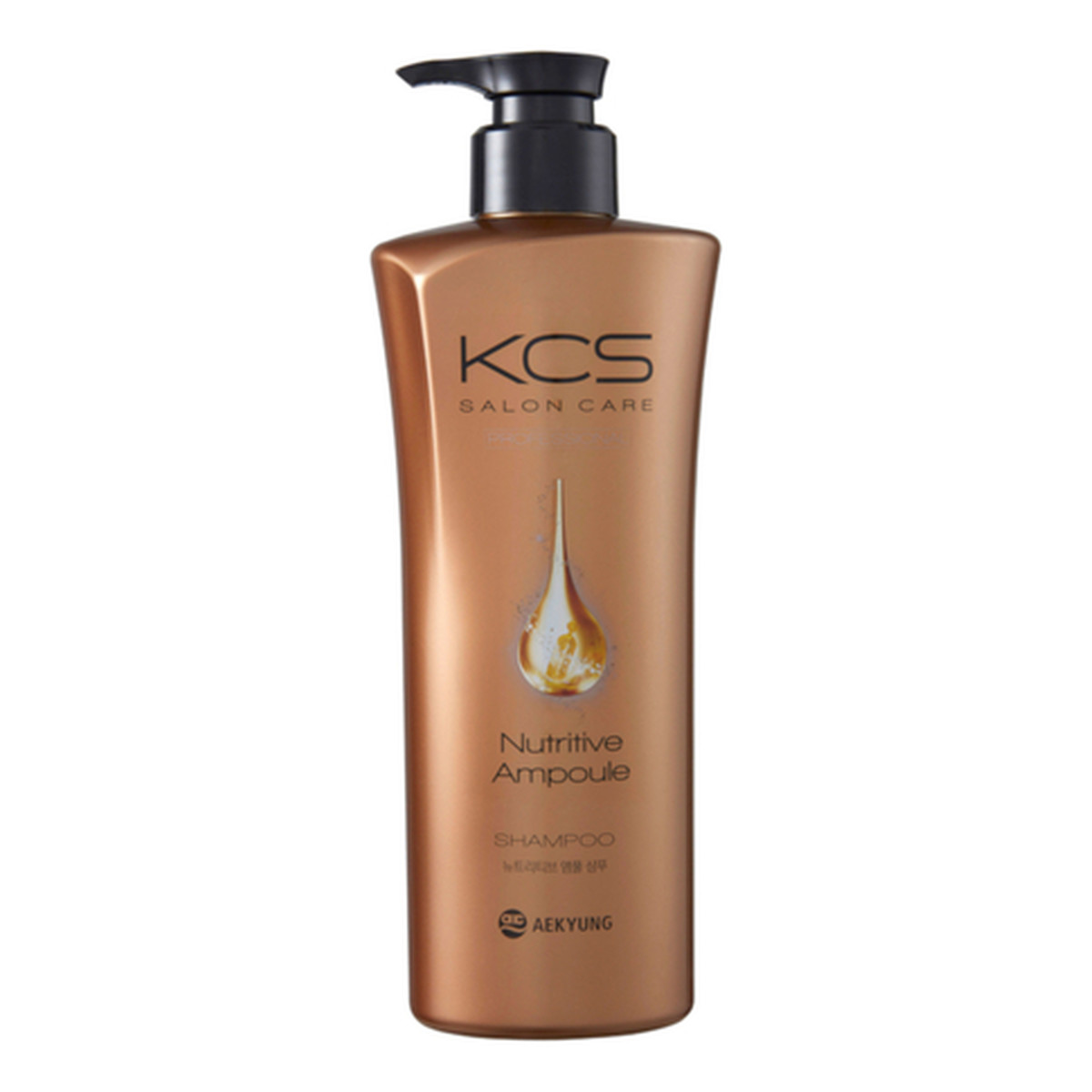 KCS Salon care nutritive ampoule shampoo odżywczy szampon do włosów zniszczonych 600ml