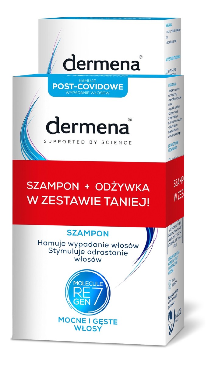 Zestaw szampon 200 ml + odżywka 200 ml