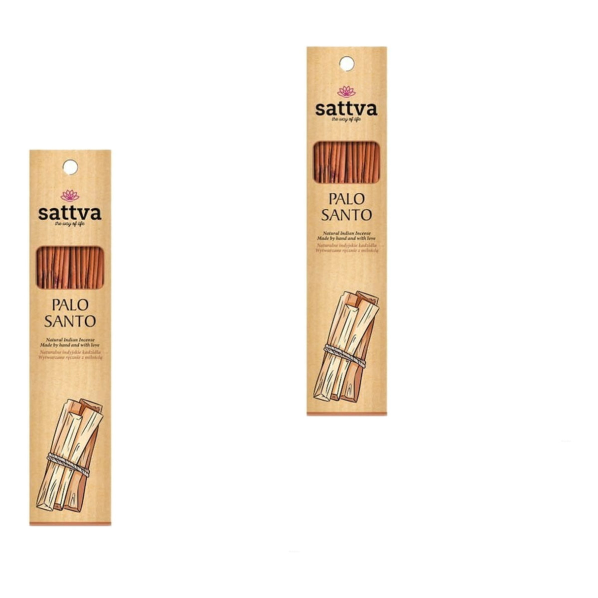 Sattva Kadzidełka Palo Santo 15szt 2x