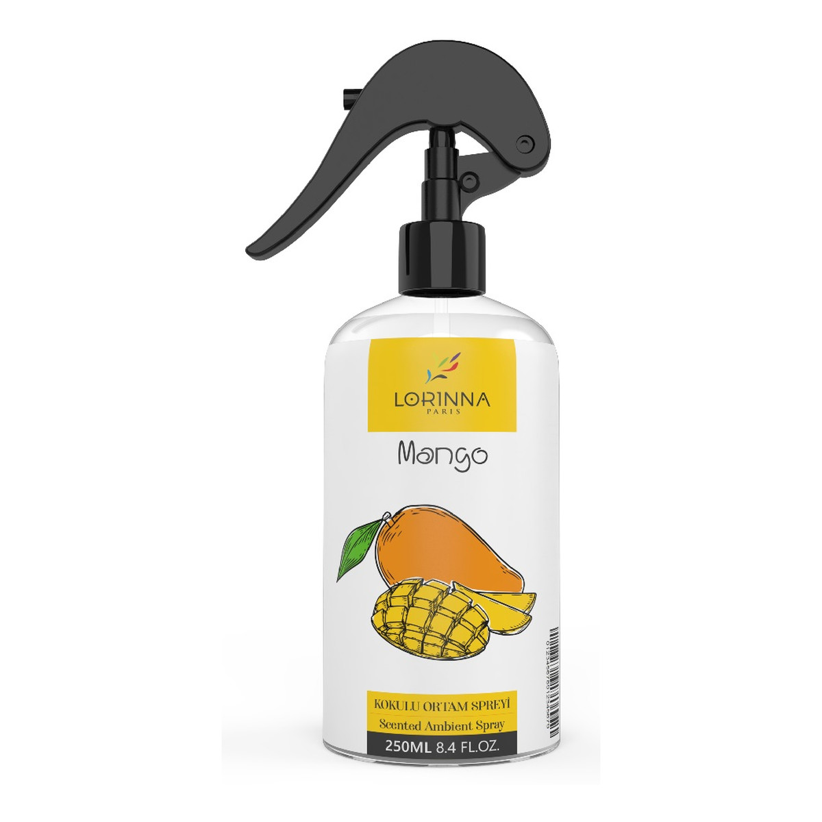 Lorinna Scented ambient spray odświeżacz powietrza w sprayu mango 250ml