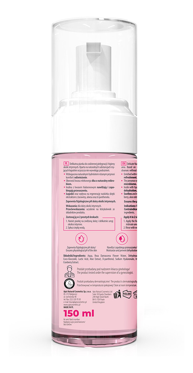 pianka do higieny intymnej